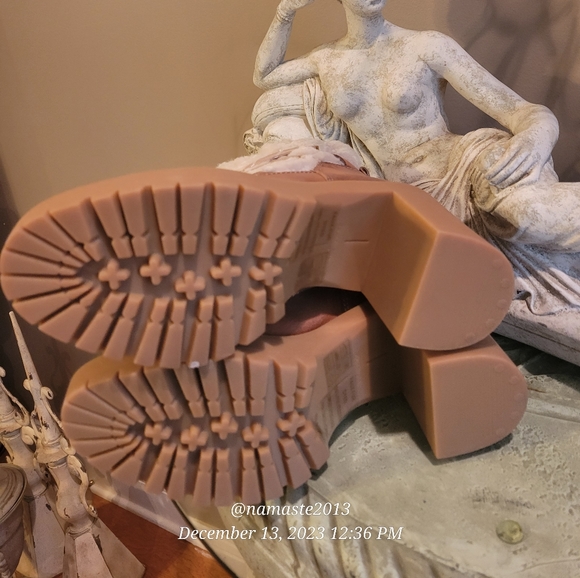 Dolce Vita Celtic Boots Brown Leather Lug Sole Faux Fur Designer Luxury #559 - Picture 17 of 17